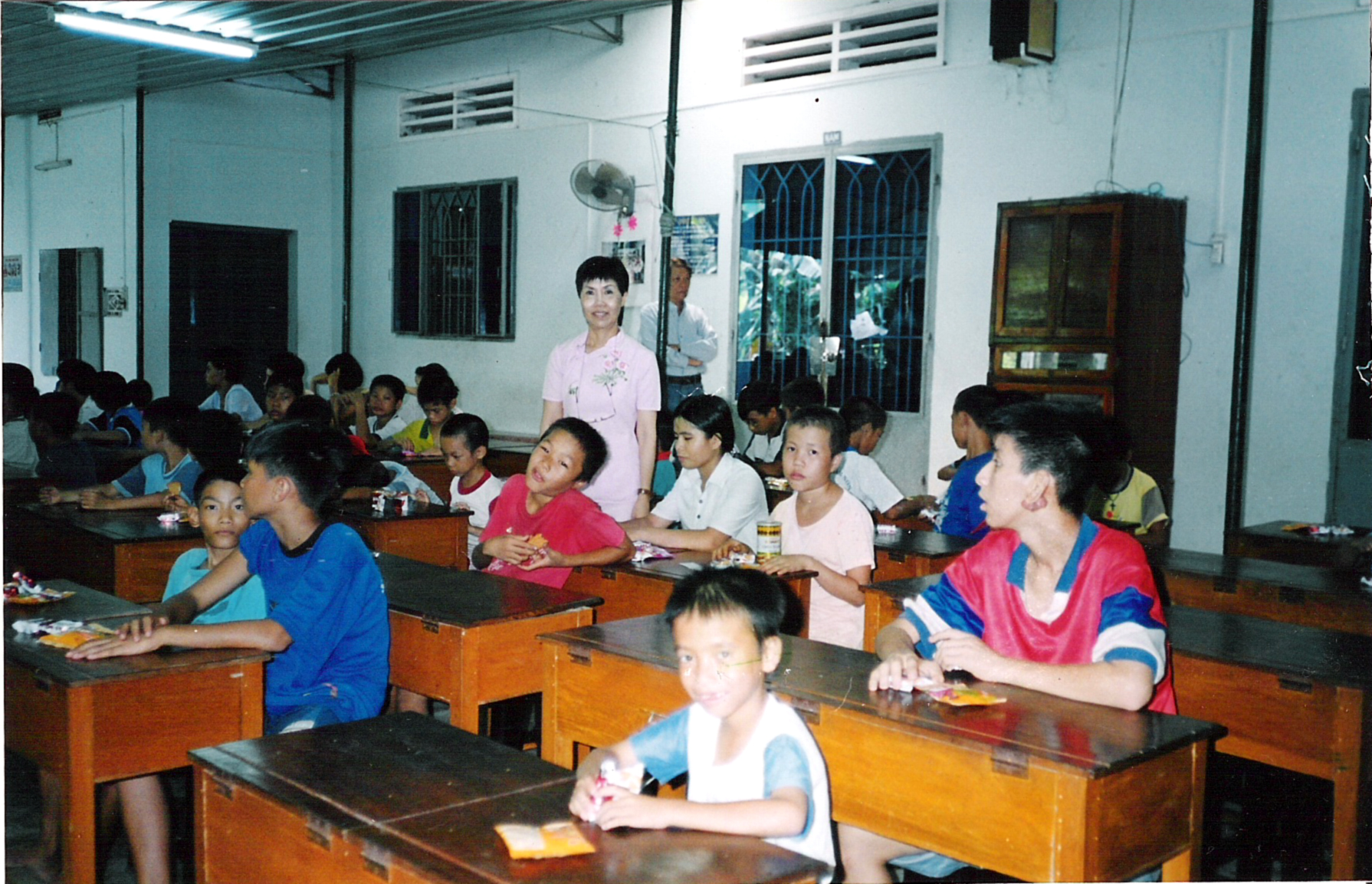 Orphan children in Binh Duong